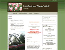 Tablet Screenshot of pellabusinesswomen.com